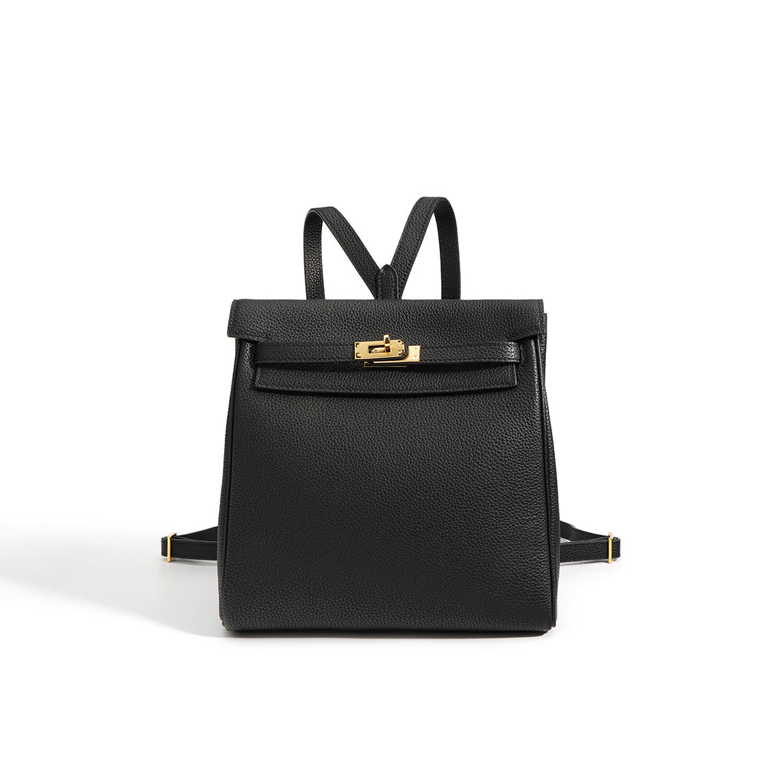 Top Grain Leather Top Handle Backpack with Adjustable Straps product image 1