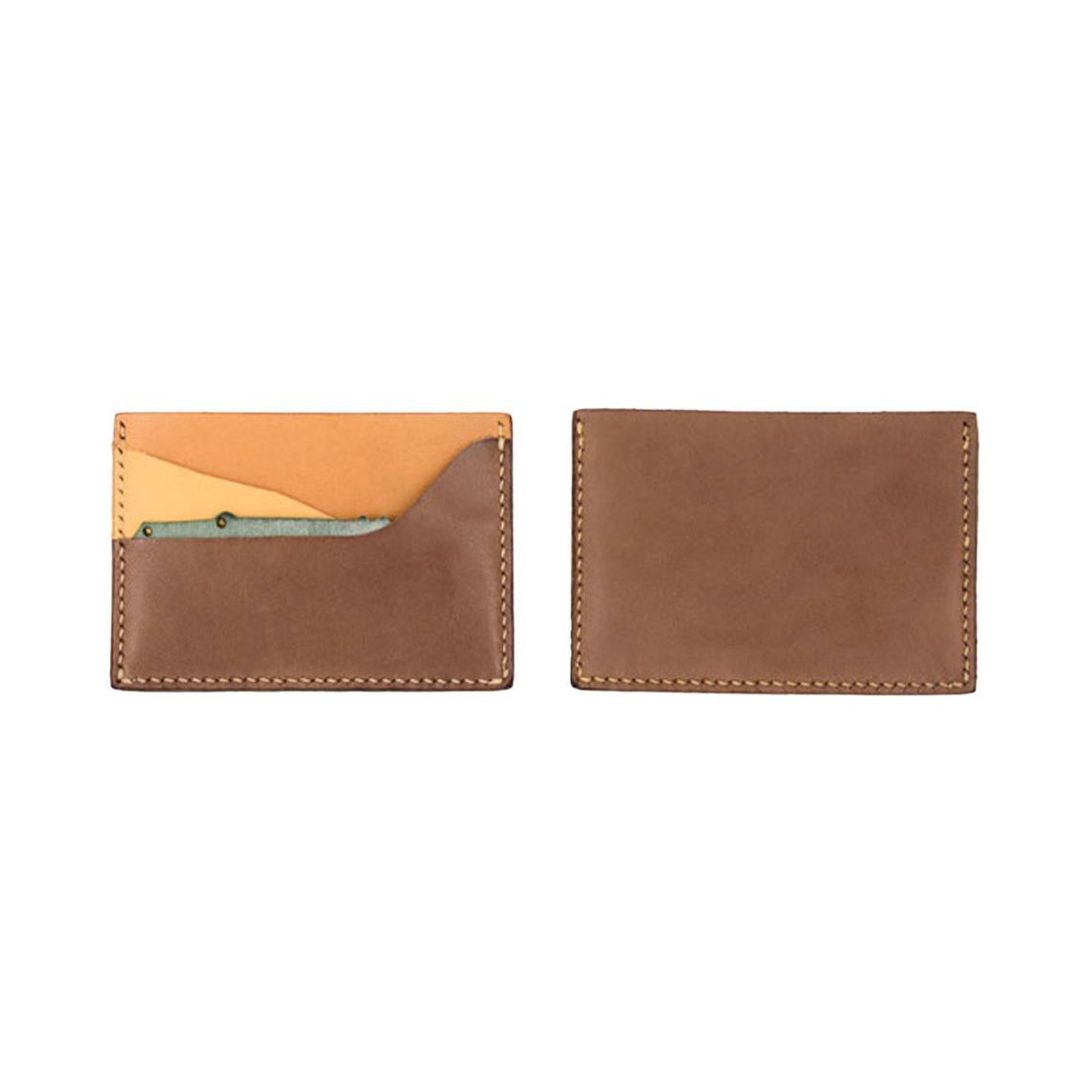 Alligator Card Holder DIY Leathercraft Kit with Pre-Punched Panels detail image 1
