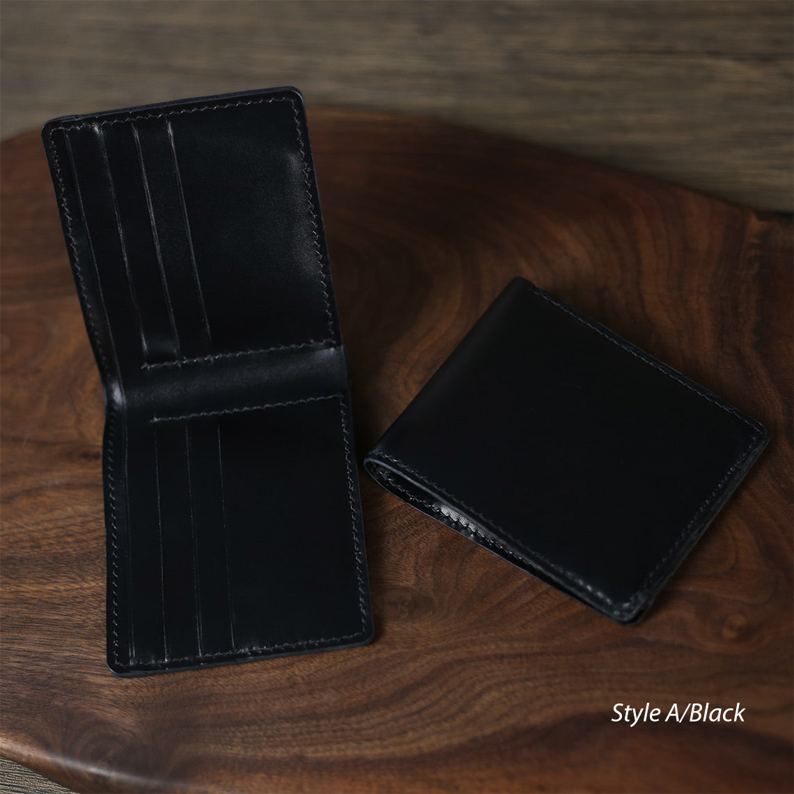 Full Grain Leather Slim Wallet DIY Kit – Hand Sewn, Two Styles detail image 9