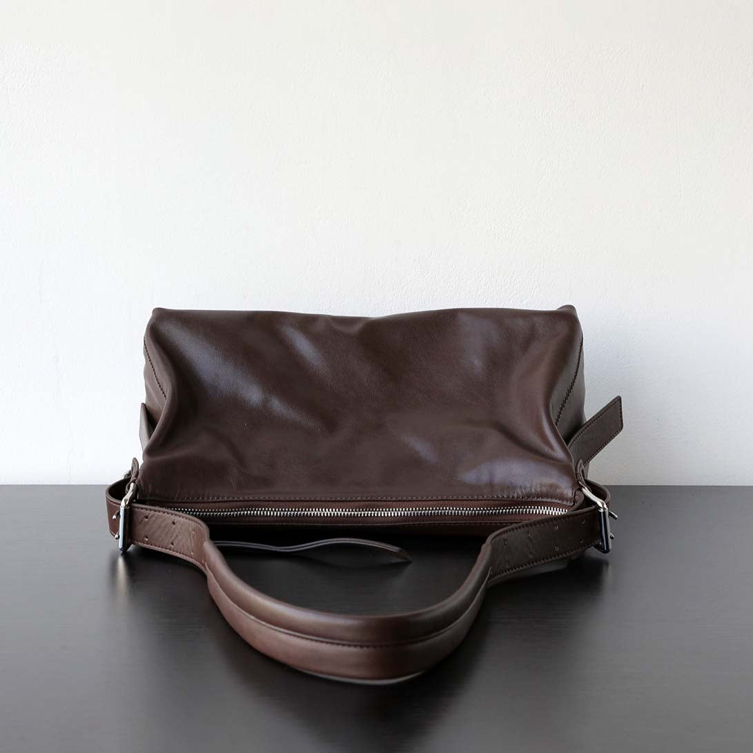 Vegetable Tanned Leather Hobo Bag detail image 13