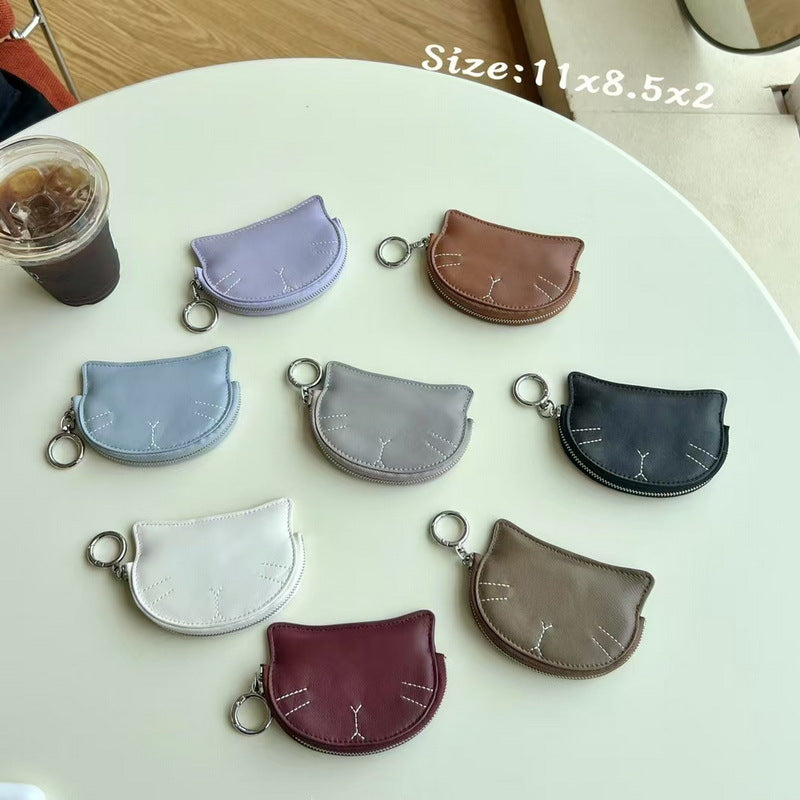 Lambskin Lipstick Case Purse with Coin Pocket product image 1