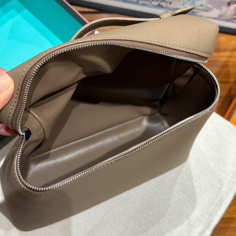 Top Grain Leather Extra Pocket Backpack LP 23.5 detail image 11