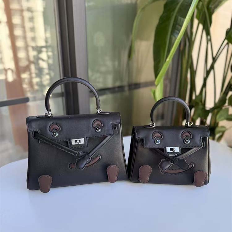 Doll Bag Genuine Leather Crossbody Millennium Style Handbag detail image 18