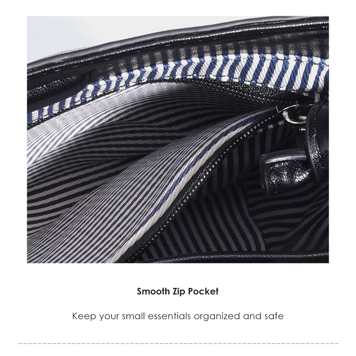 Sheep Leather Small Woven Tote Bag with Detachable Strap detail image 1