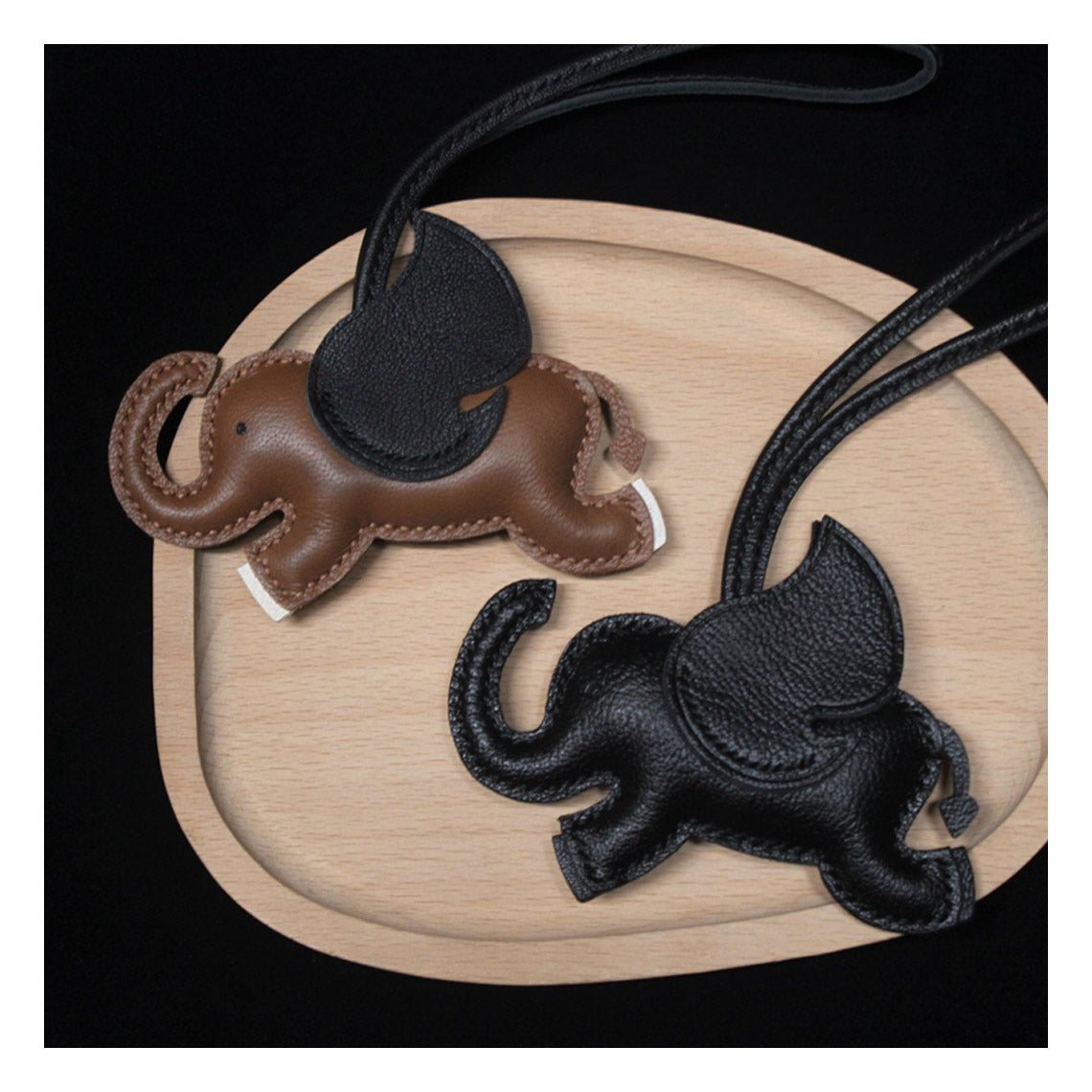 HANDSEWGIFT Sheep Leather Elephant Charm DIY Kit detail image 5