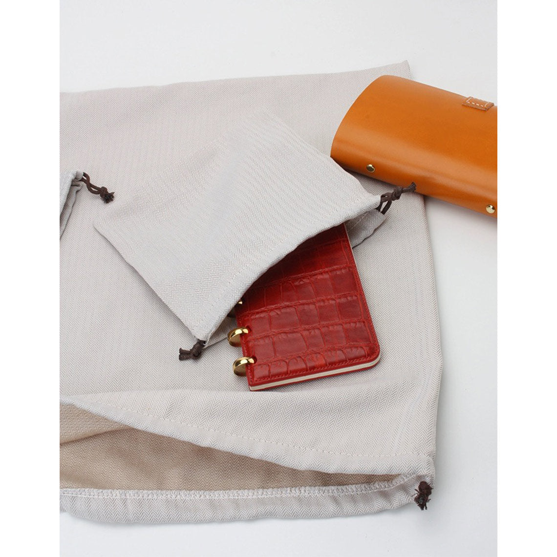 Cotton Drawstring Dustbag for Handbags and Purses – 7 Sizes detail image 3