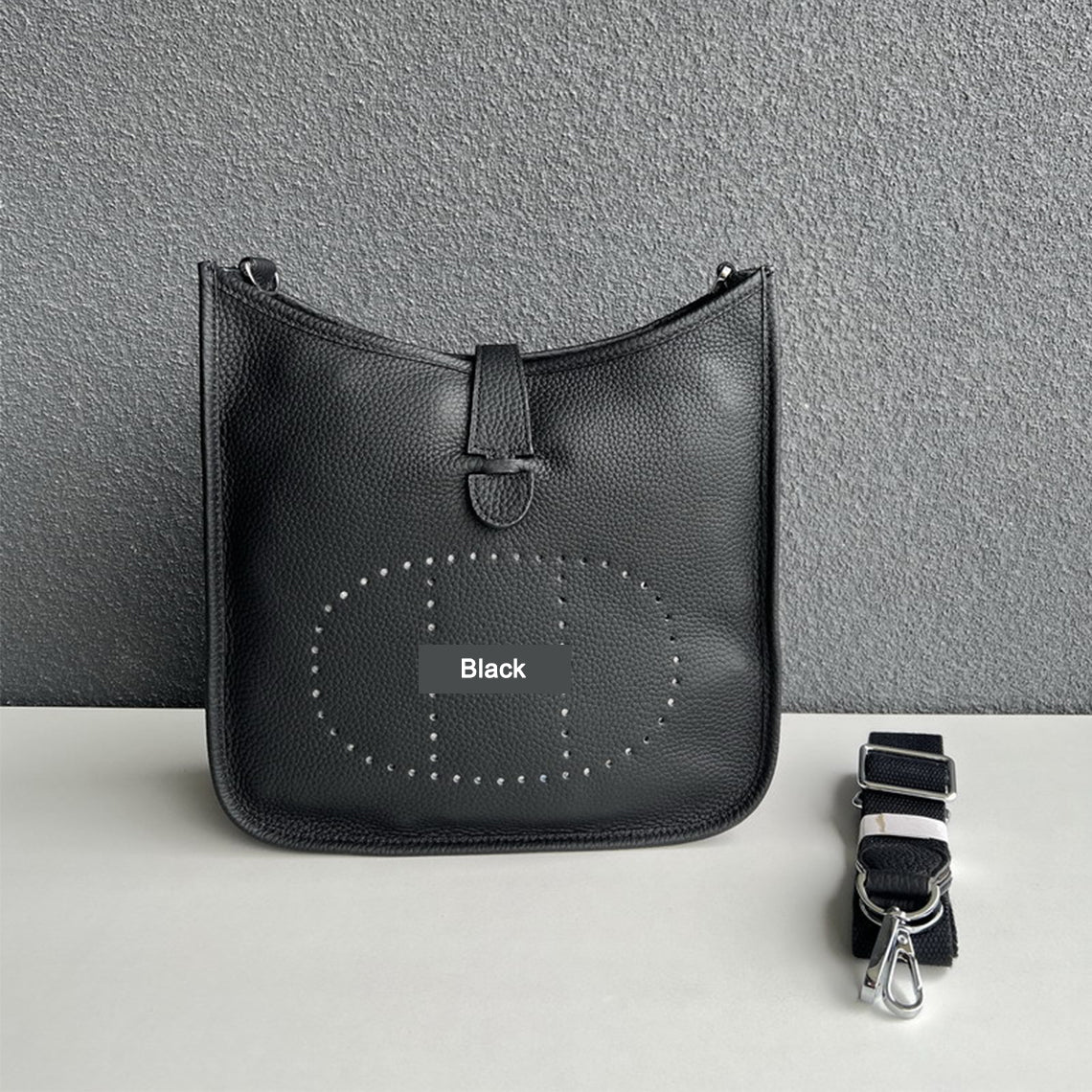 Top Grain Leather Crossbody Bag 25cm - Medium product image 1