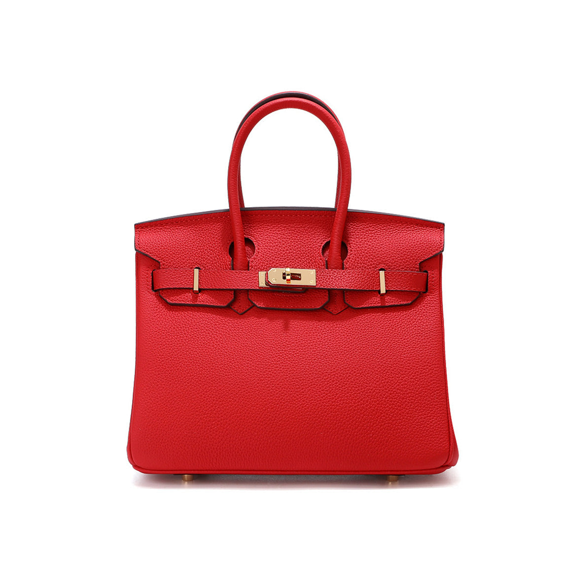 Top Grain Leather X-Large 40 cm Top Handle Bag detail image 14