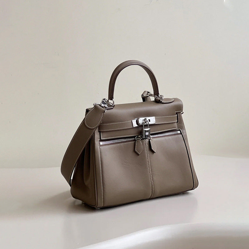 Smooth Calfskin Lakis Bag – Handbag, Shoulder Bag, Crossbody detail image 7