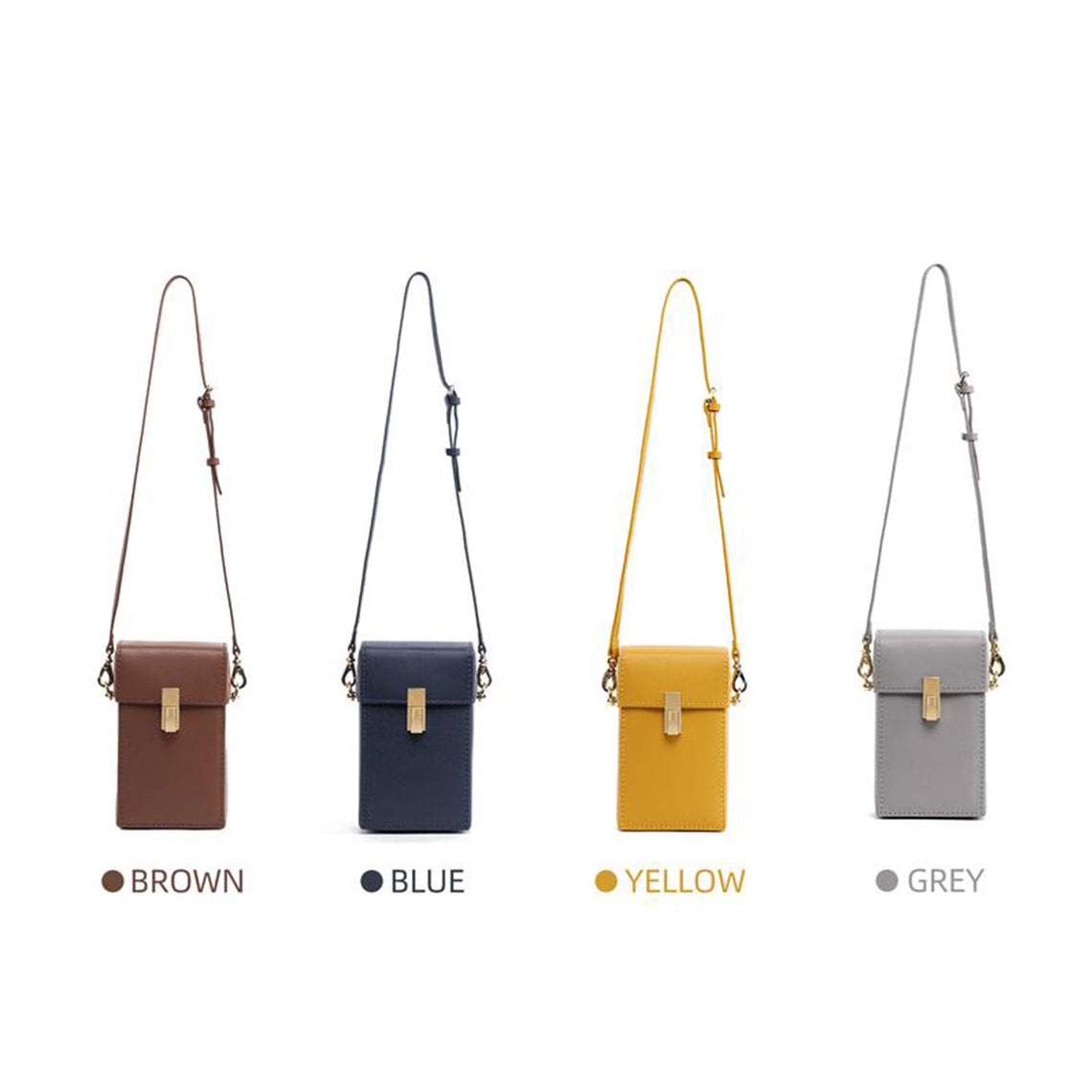 Genuine Leather Phone Bag DIY Sewing Kit – Hand-Stitched Craft Project detail image 5