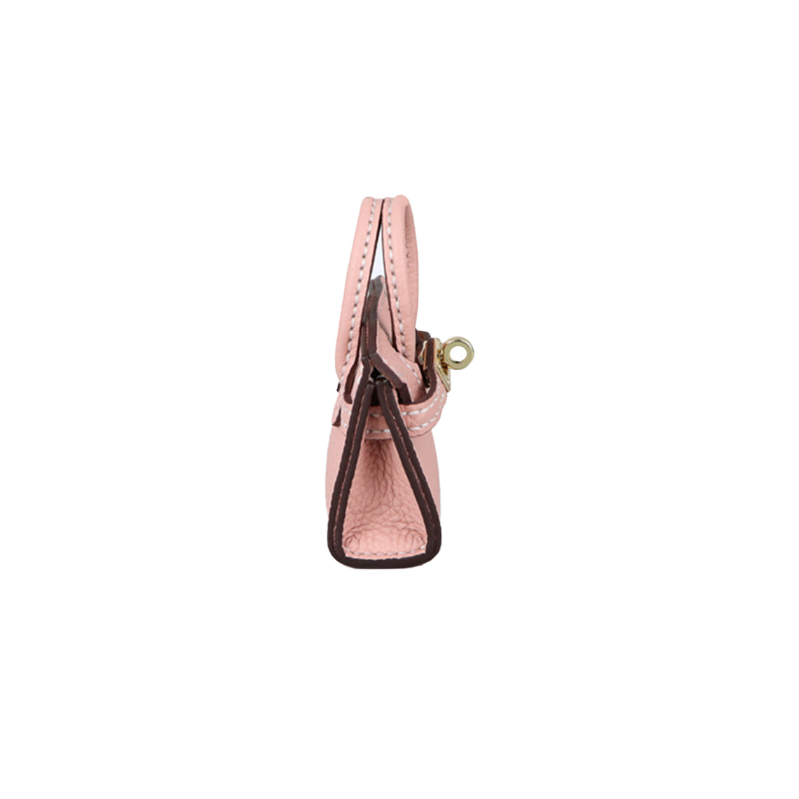 Mini Top Handle Leather Bag Charm DIY Kit – Hand Sewn, Top Grain Leather, 7 Colors detail image 7