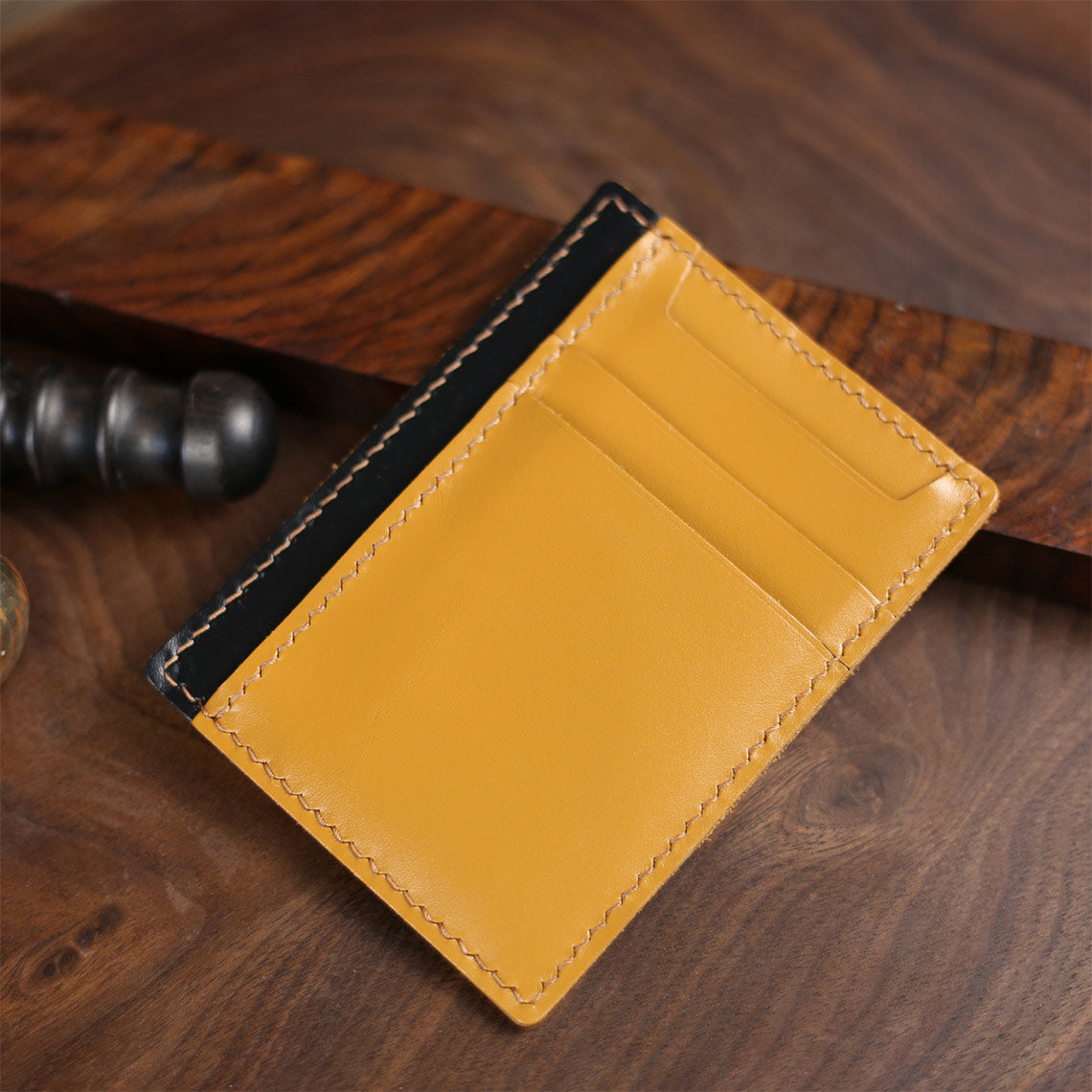 HANDSEWGIFT Full Grain Leather Sleeve Card Wallet DIY Kit detail image 6
